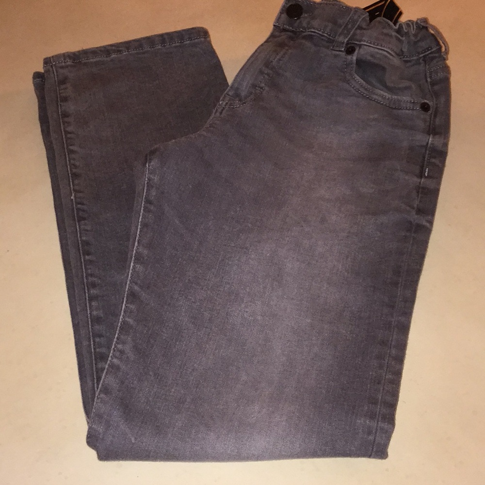 Gymboree straight gray jeans